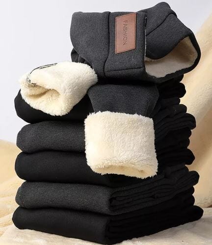 Thermo-Leggings mit Warmem Wollfutter