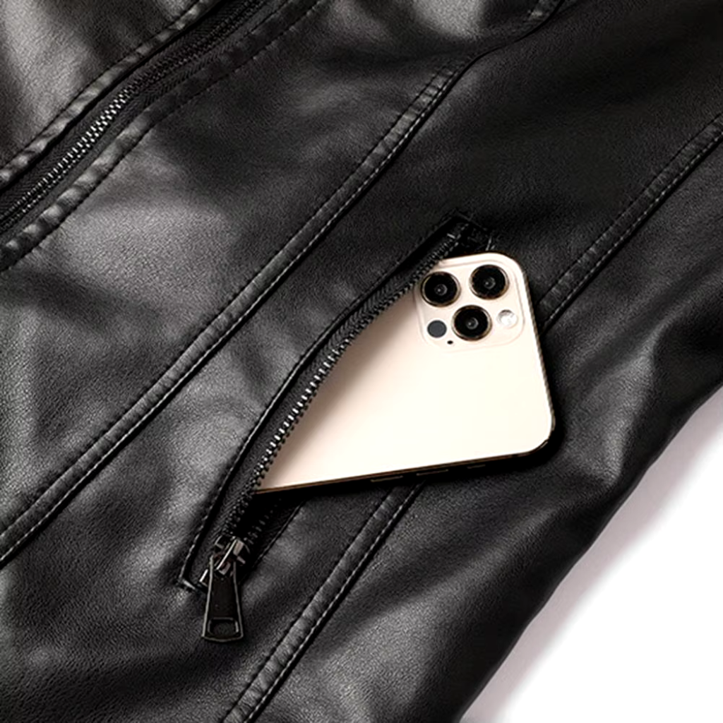 Damen-Lederjacke Slim – Modell „Analu