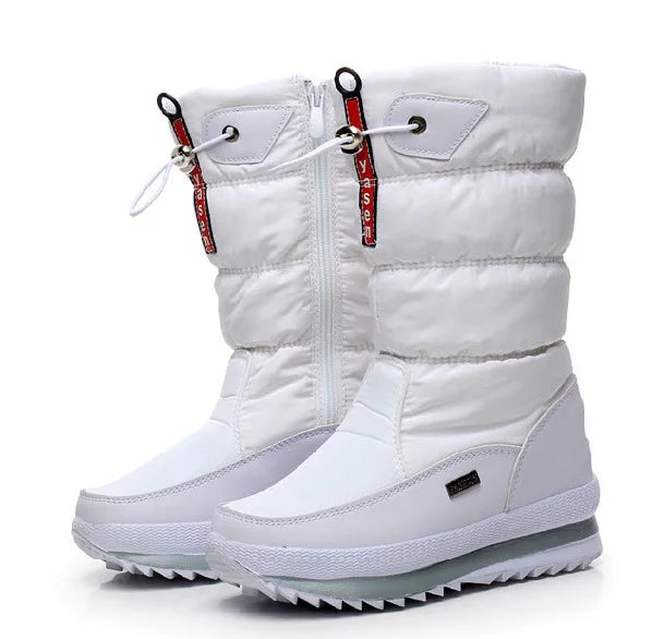 Gefütterter Damen-Winterstiefel mit Thermo-Puffer Polaris™