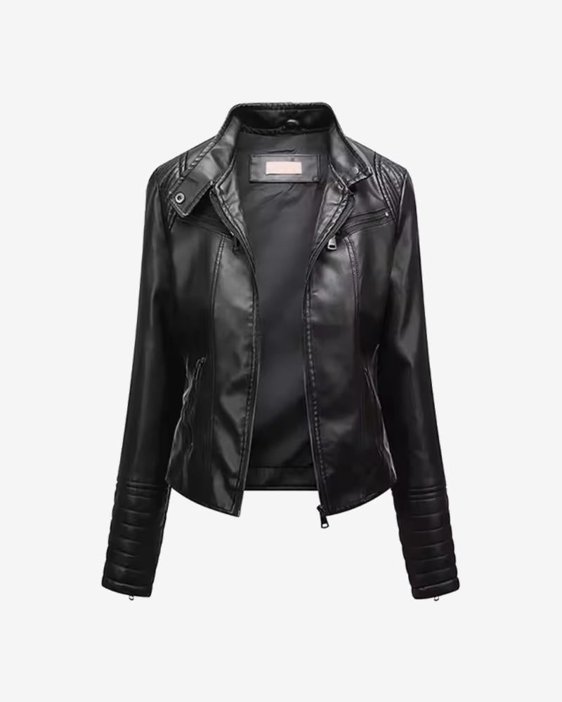 Damen-Lederjacke Slim – Modell „Analu