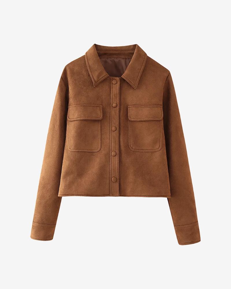 Veloursjacke für Damen – Modell „Torino