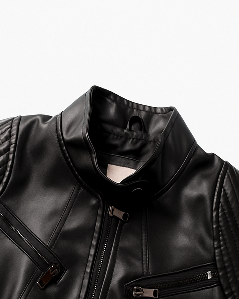 Damen-Lederjacke Slim – Modell „Analu