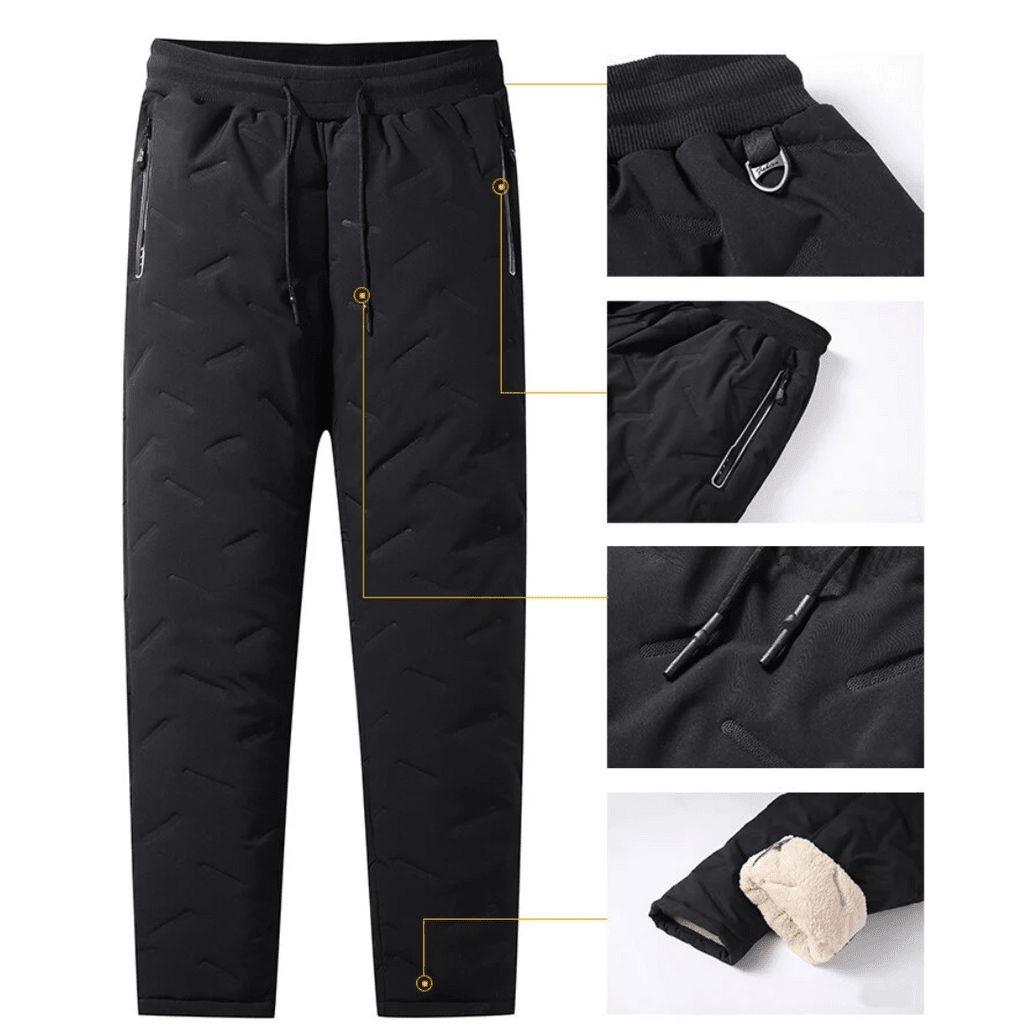 Calça Moletom Térmica Impermeável/Top Fit - Diga Adeus ao Frio Nas Pernas!